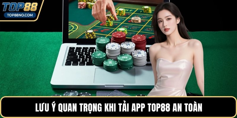 Lưu ý quan trọng khi tải app TOP88 an toàn